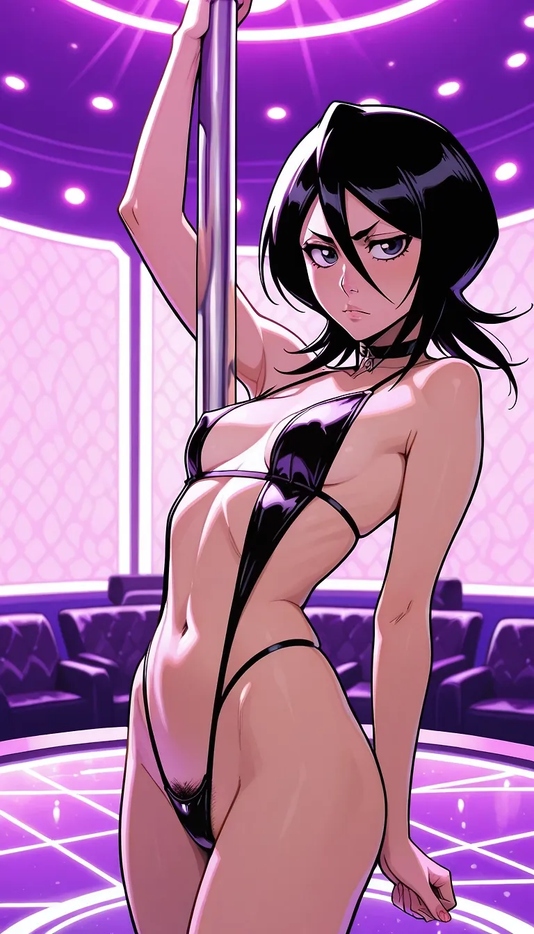 Bleach Girls Pole-dancing!