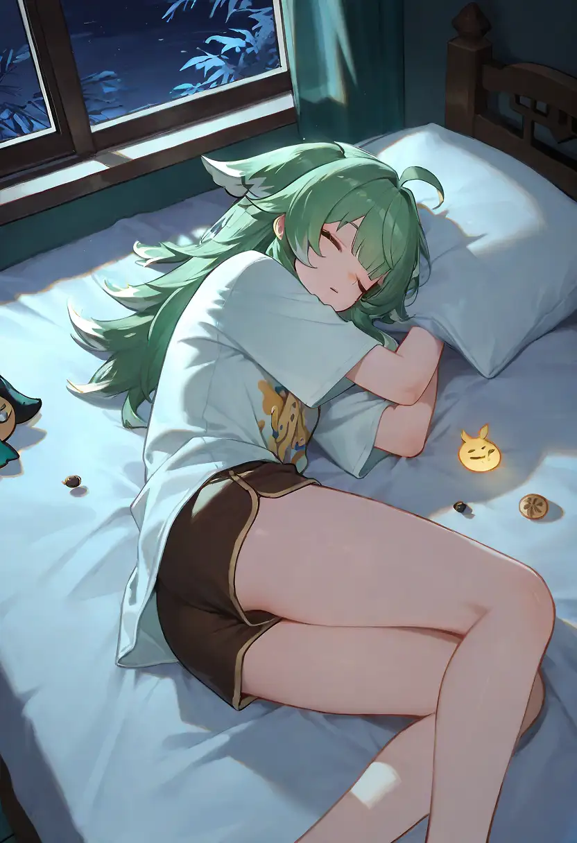AI art "Sleeping time"