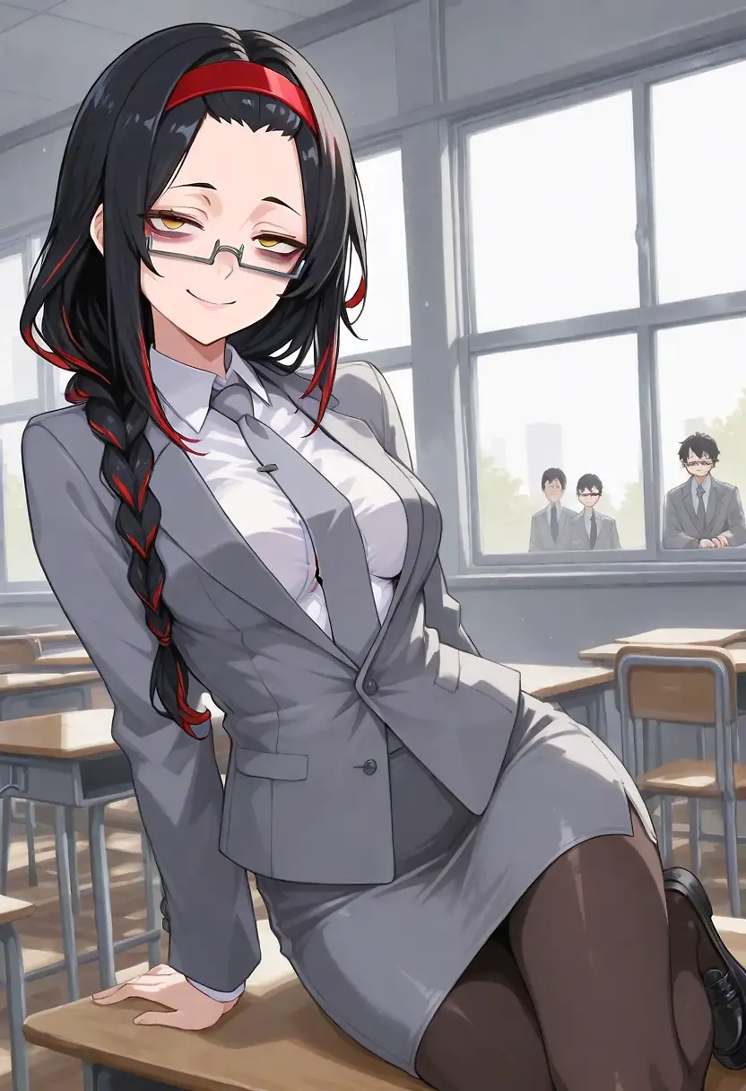 AI art "If this was your teacher...would you?"