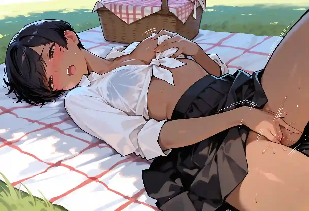 AI art "Multi-orgasmic Isabel"