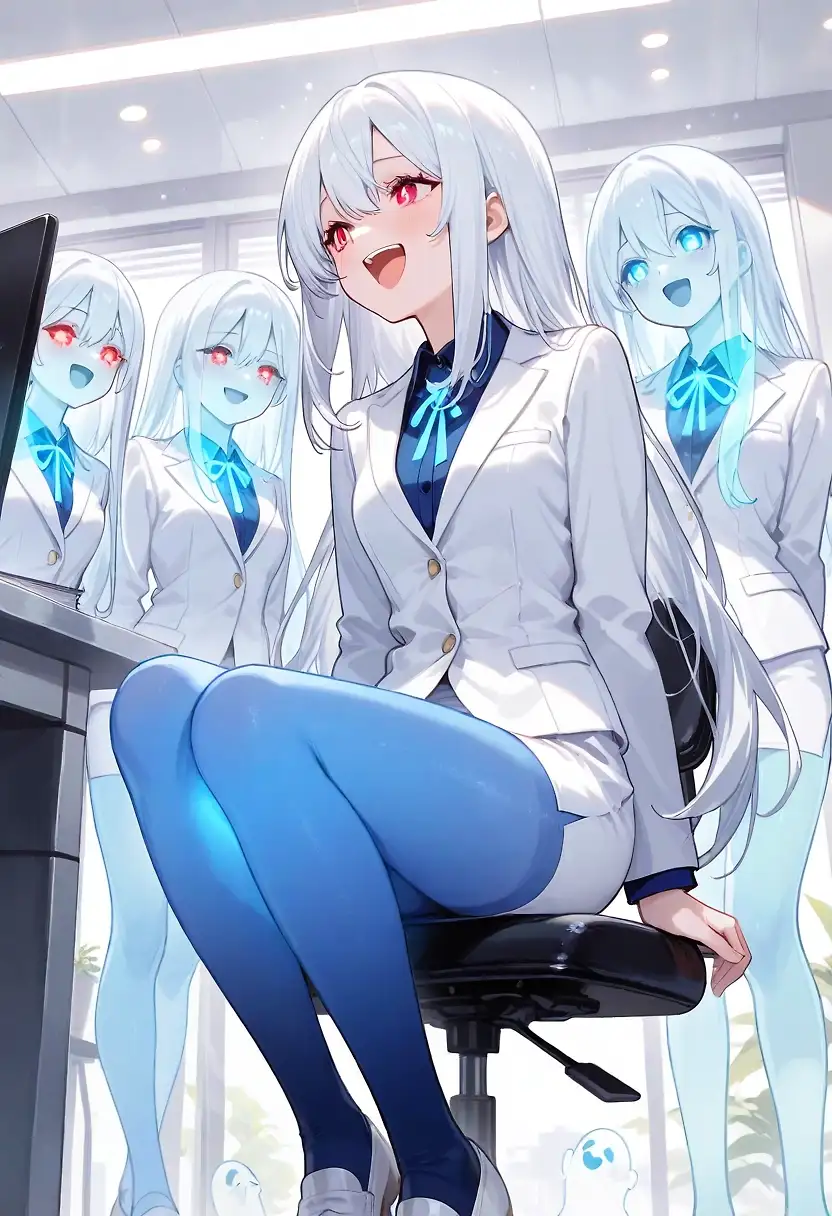 AI art "1300 followers? 0o0"