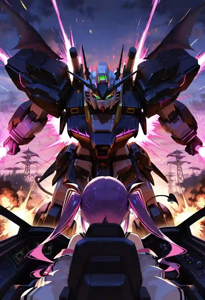 AI art 'Towa (hololive)' with user description 'Various moments of towa'