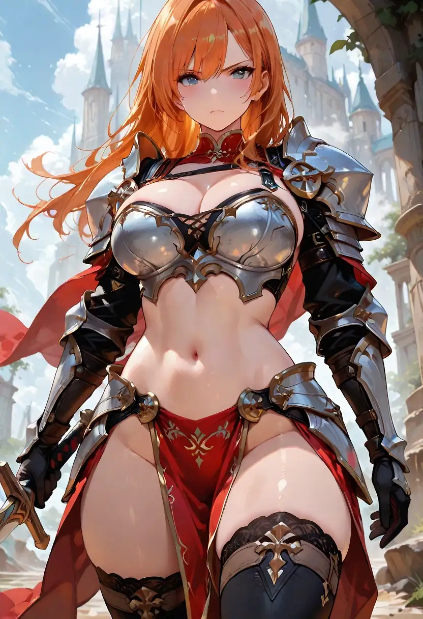 AI art "Amber : Queen's parangon"