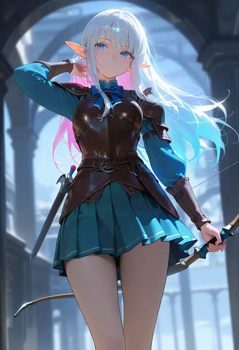AI art "Elven Archer"