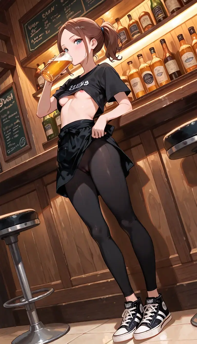 AI art '🍻 Cheers' with user description '@zuzul solved my small "beer drinking problem" 😁'