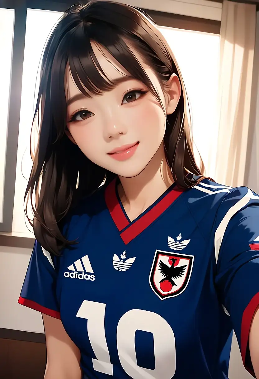 AI art 'Japan Football Association'