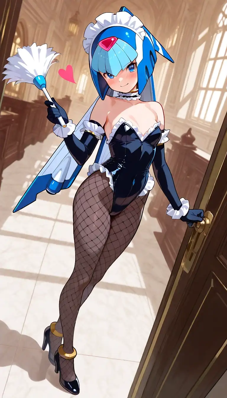 AI art 'leotard maid fairy leviathan'